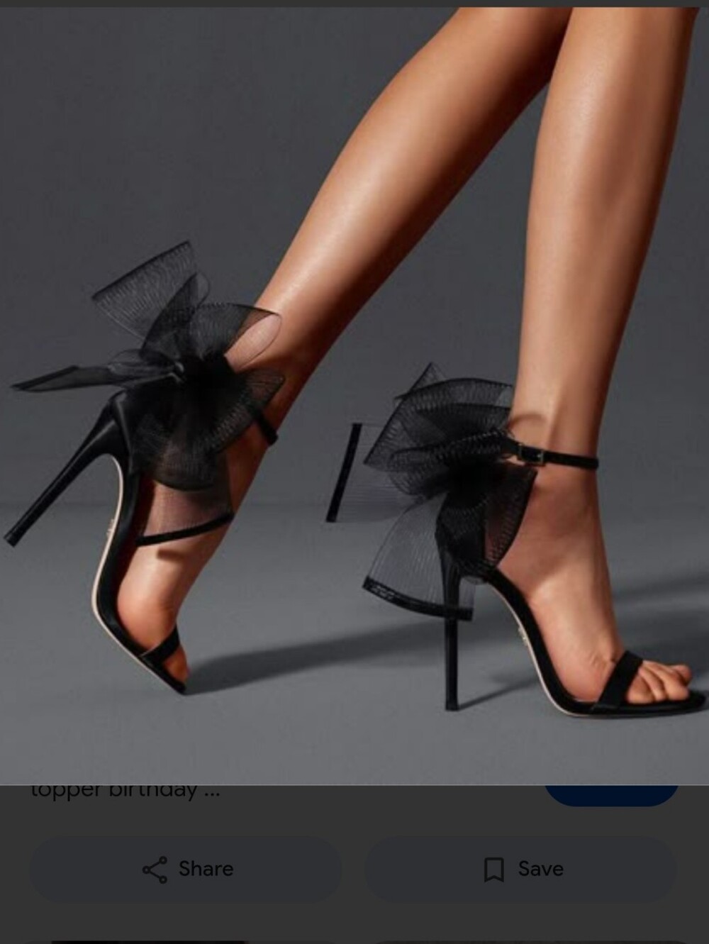Fashion Nova Black Bow Stiletto Heels